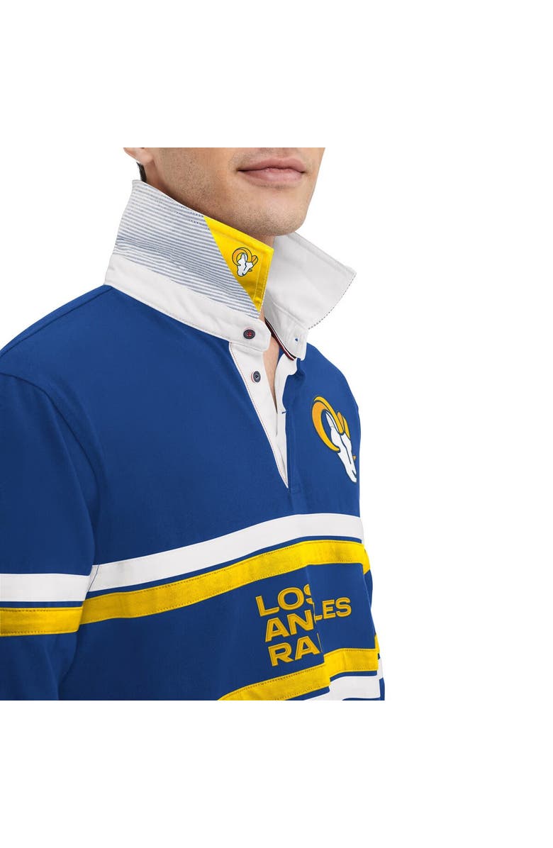 Tommy Hilfiger Men
s Tommy Hilfiger Royal Los Angeles Rams Cory Varsity Rugby Long Sleeve T-Shirt, Alternate, color, Royal