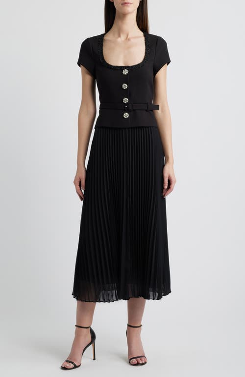 Likely Christine Midi Dress In Black