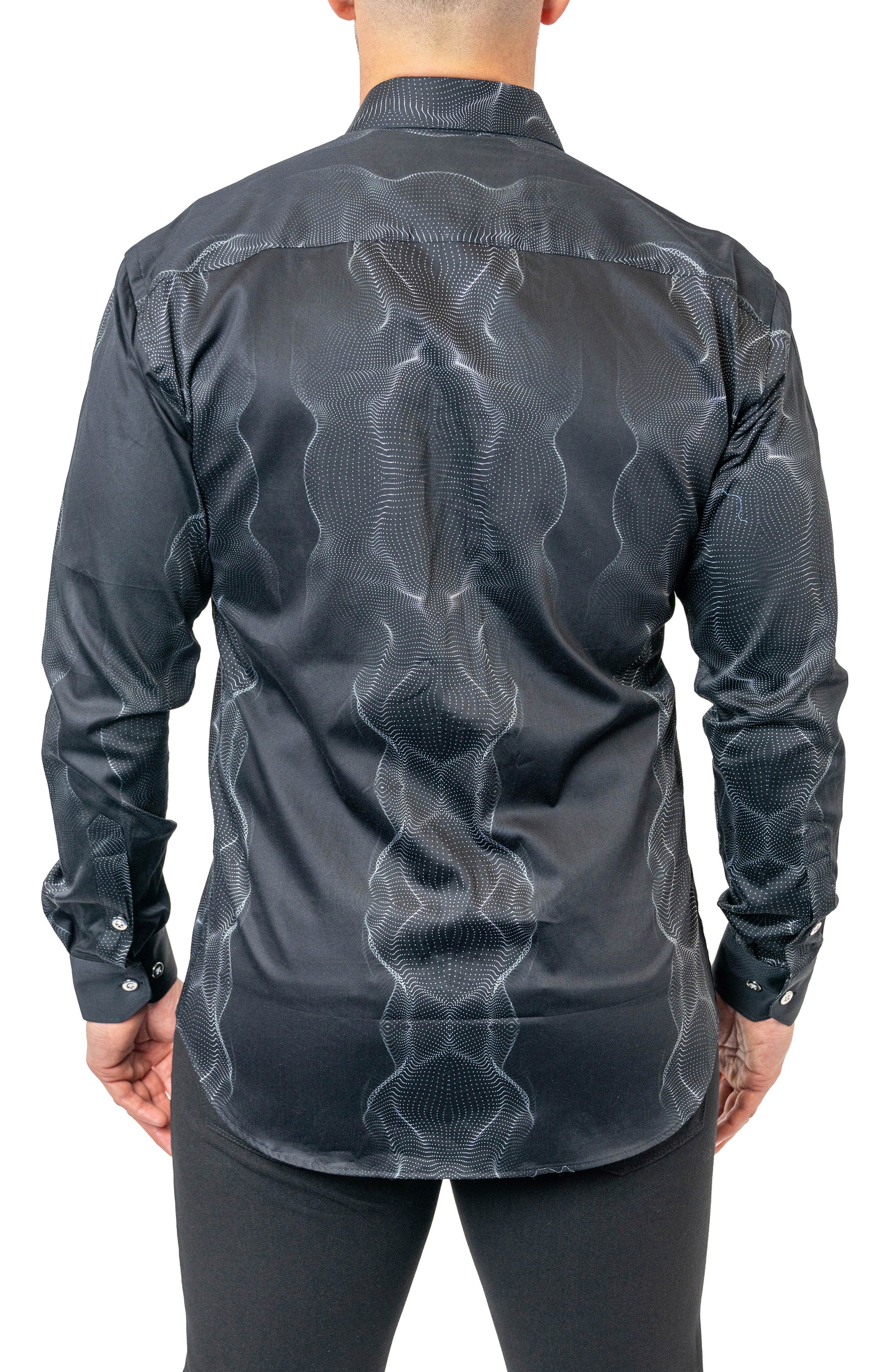 Maceoo Fibonacci Frequency Egyptian Cotton Button-Up Shirt (Men ...