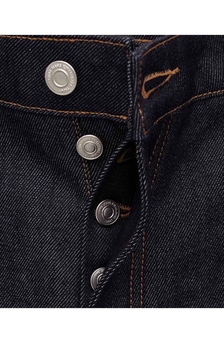 MANGO Mid Rise Wide Leg Jeans, Alternate, color, 