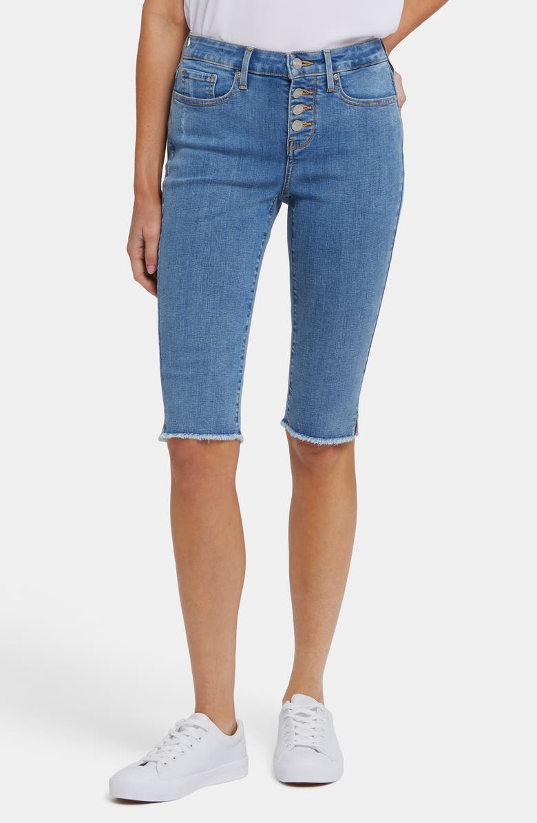 NYDJ Sophie Denim Shorts, Main, color, Minorca Isle