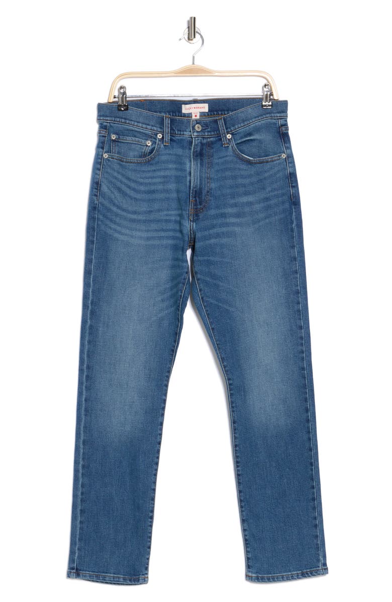 Lucky Brand 410 Athletic Straight Leg Jeans, Alternate, color, 