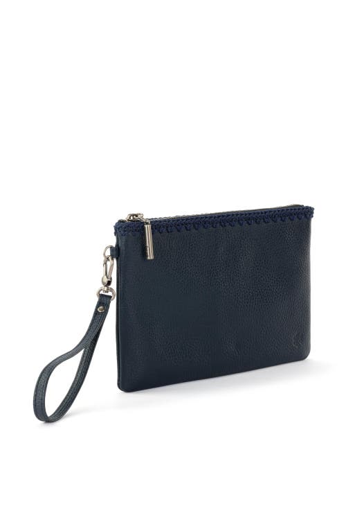 The Sak Vita Wristlet In Indigo