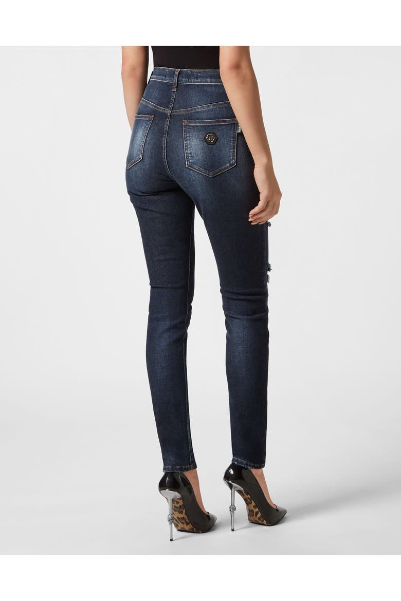 Super High Waist Jegging Women, Alternate, color, BlueOcean
