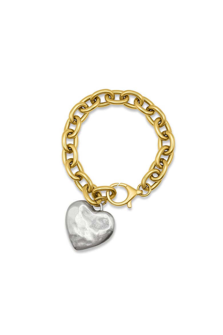 Monroe Bracelet, Main, color, Gold / Silver Heart
