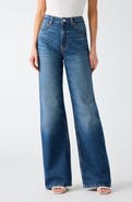 GUESS Wide Leg Jeans