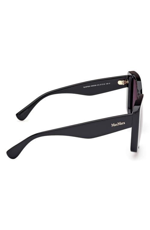 Max Mara Glimpse6 57mm Polarized Square Sunglasses