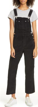 rag & bone Ruth Straight Leg Corduroy Overalls