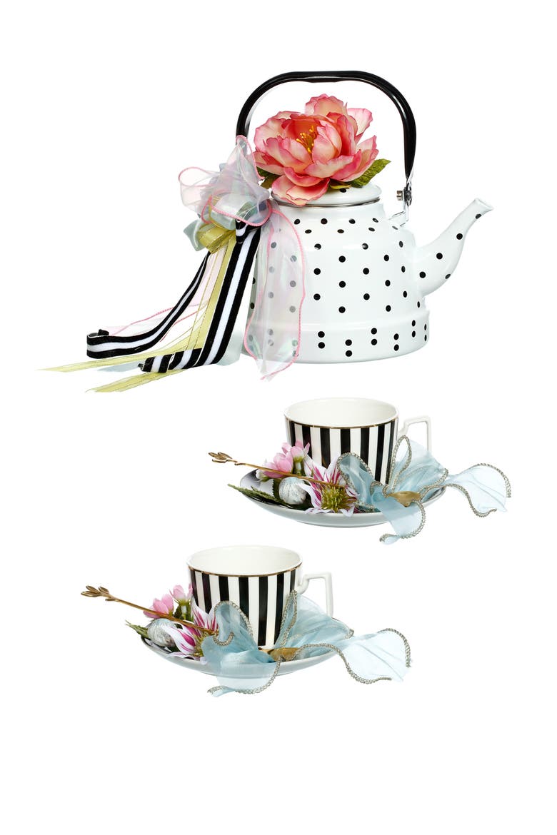 Tea Time, Set of 3, Main, color, White
