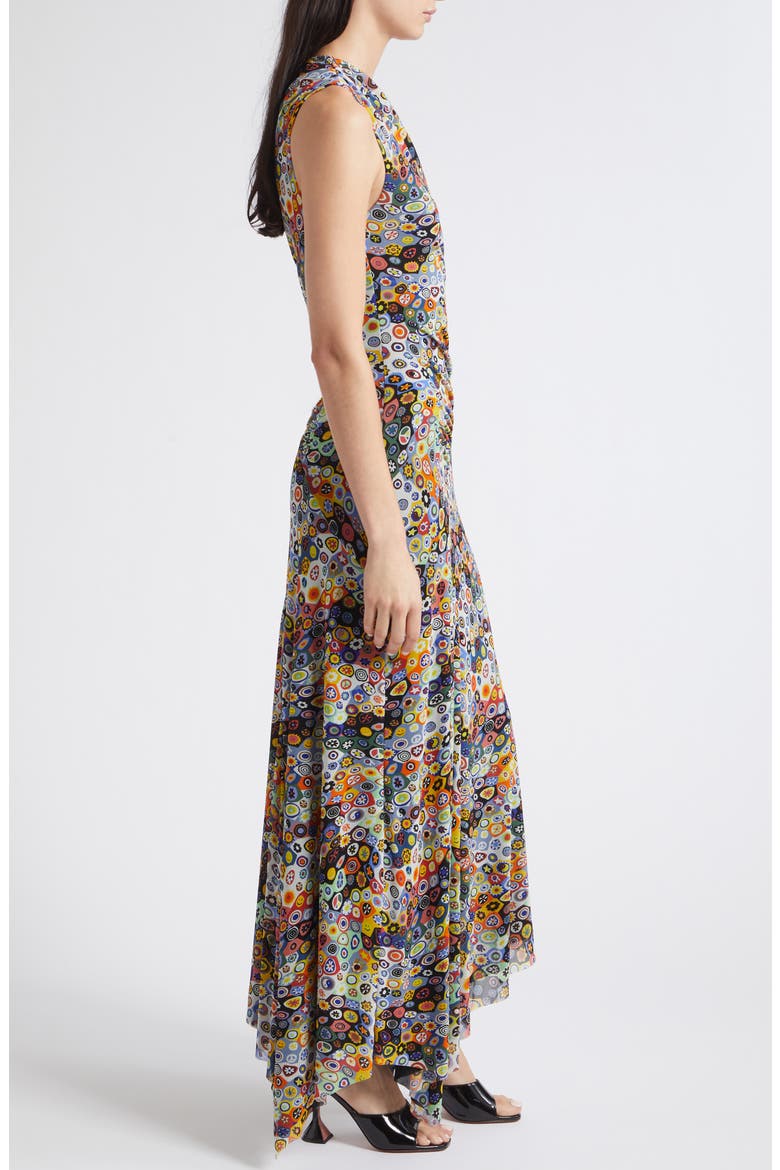 Amaris Print Maxi Dress, Alternate, color, MILLEFIORI MOSAIC