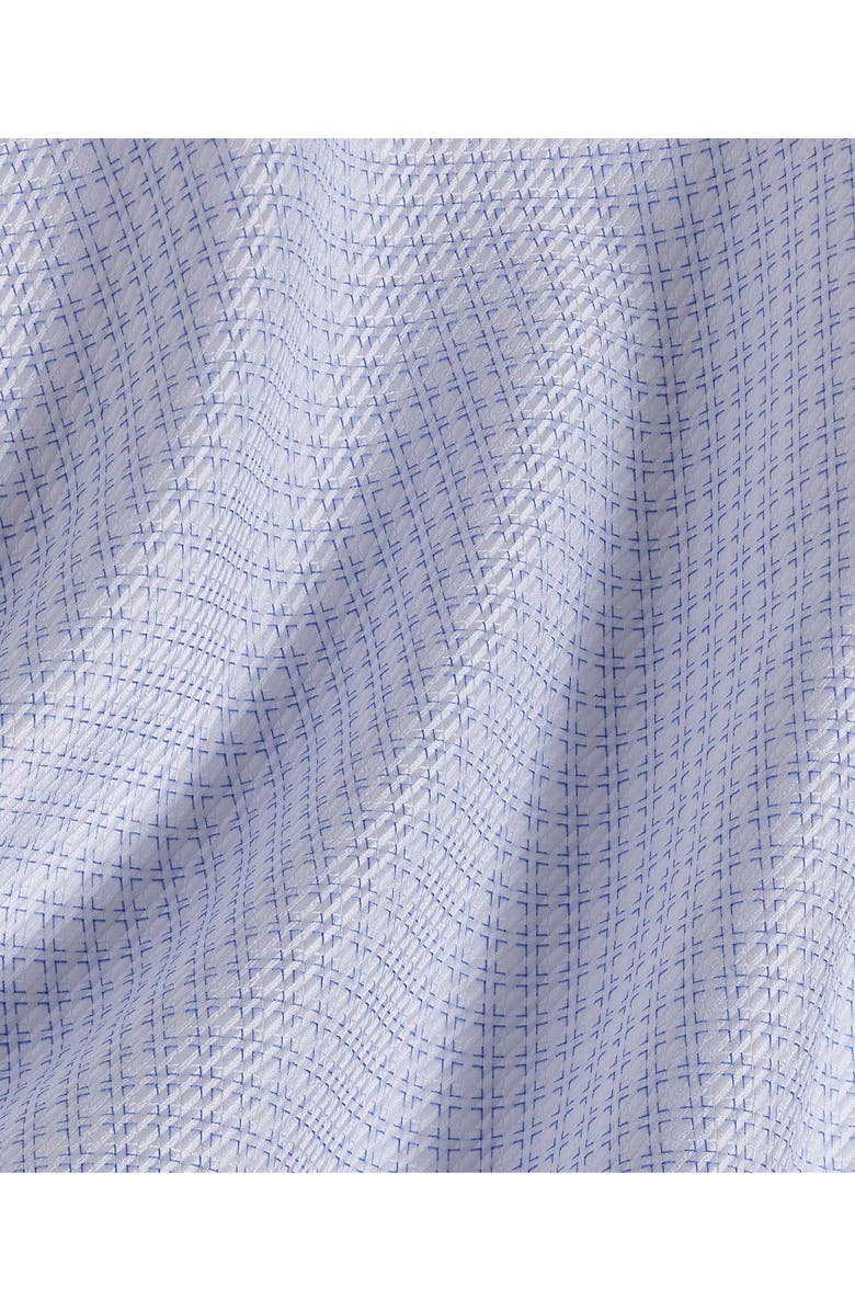 David Donahue Trim Fit Box Dobby Dress Shirt, Alternate, color, 