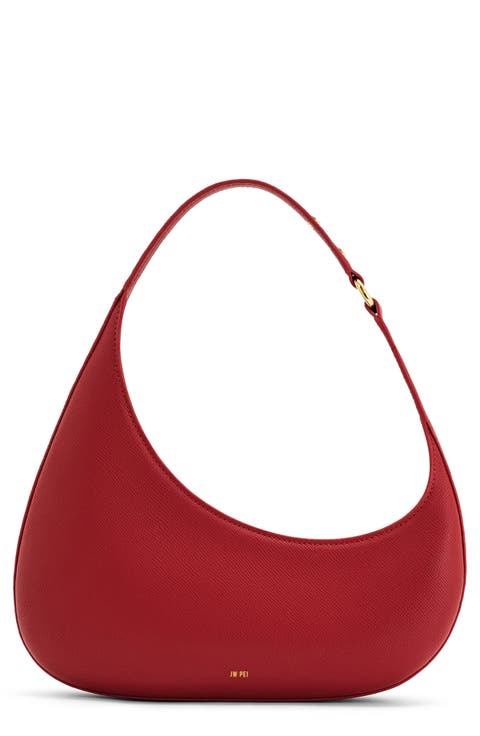 Harlee Faux Leather Shoulder Bag