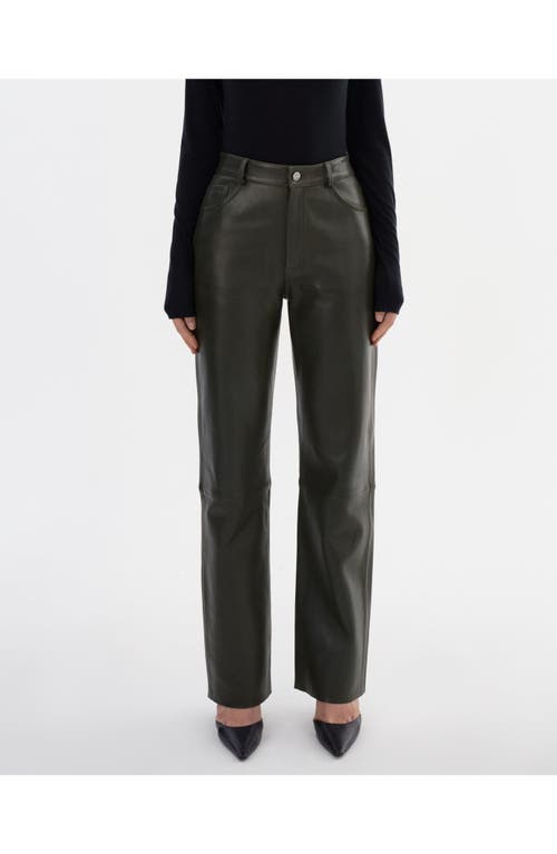 Lamarque Shannon| Leather Pants In Black