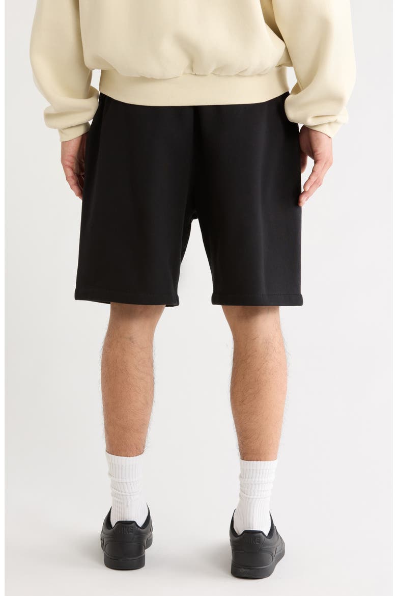x MLB '90s Drawstring Cotton Blend Sweat Shorts, Alternate, color, BLACK