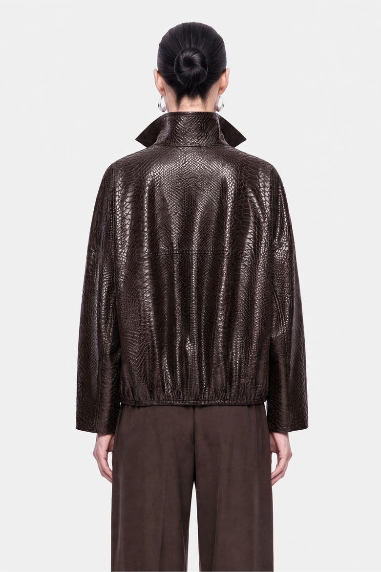 Coated Finish Jacket, Alternate, color, Brown