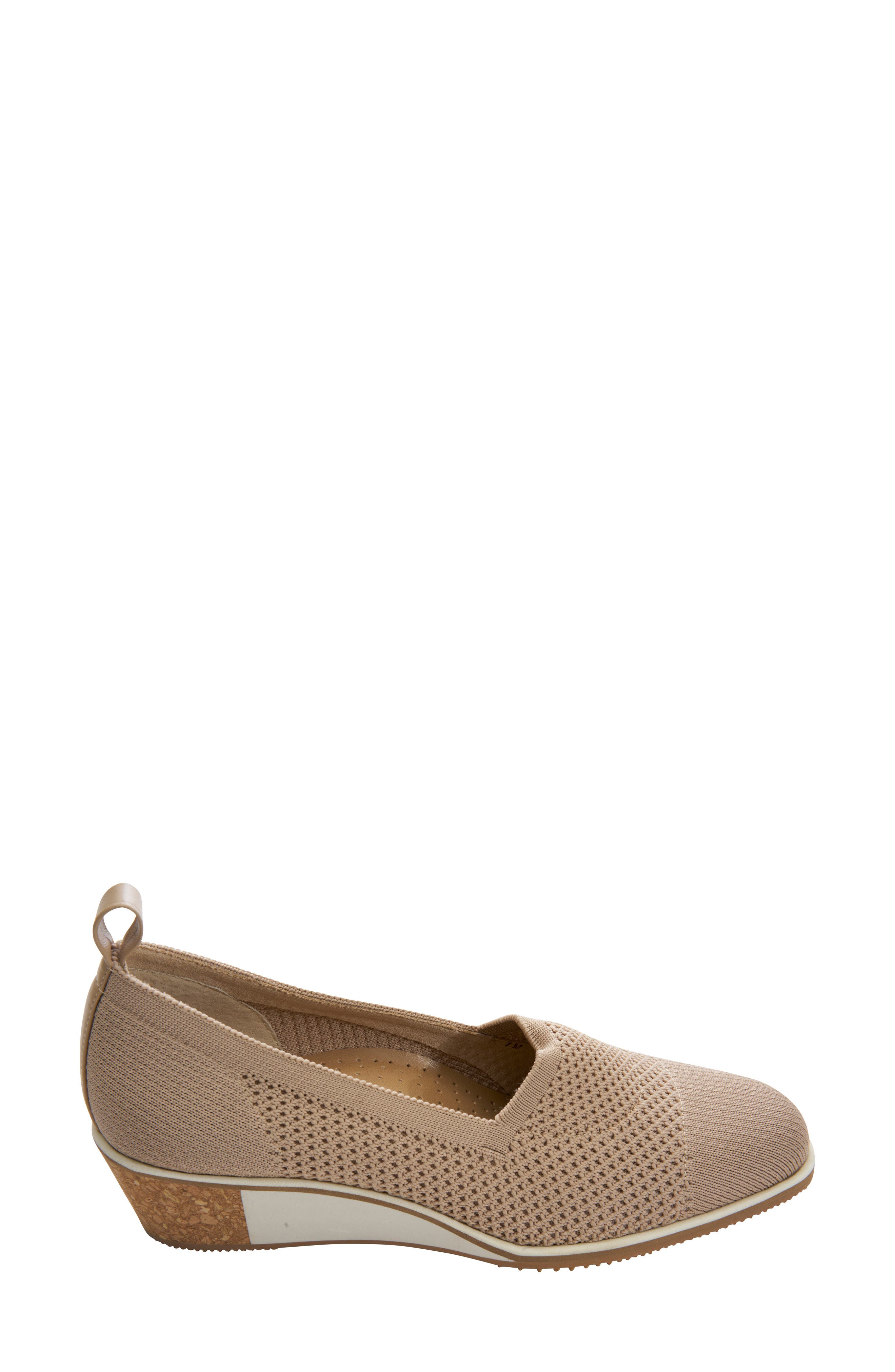 Galen Knit Pump, Alternate, color, ECRU