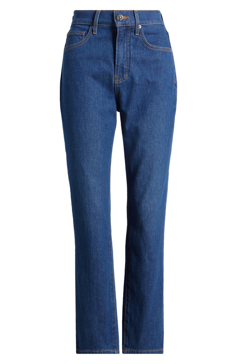 Veronica Beard Alenah Straight Leg Jeans, Alternate, color, Cornflower