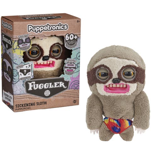 Sickening Sloth Deluxe Puppetronic Plush Toy