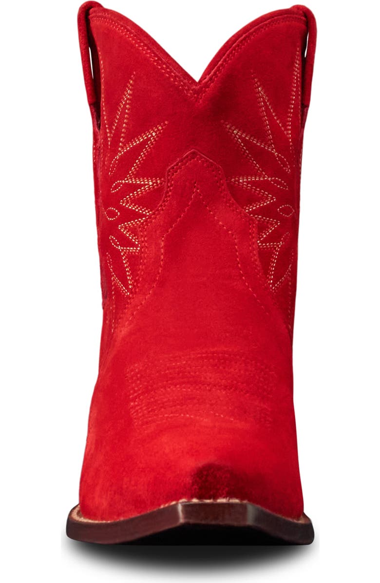 Tecovas Lynn Western Boot, Alternate, color, Barn Red