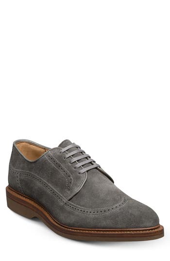 Allen Edmonds Winston Verse Wingtip Brogue Oxford In Gray