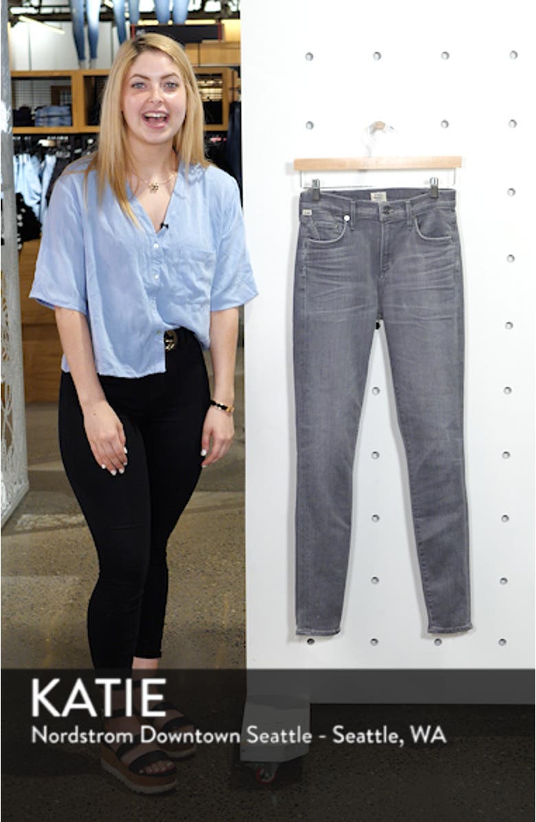 Rocket High Waist Skinny Jeans, sales video thumbnail