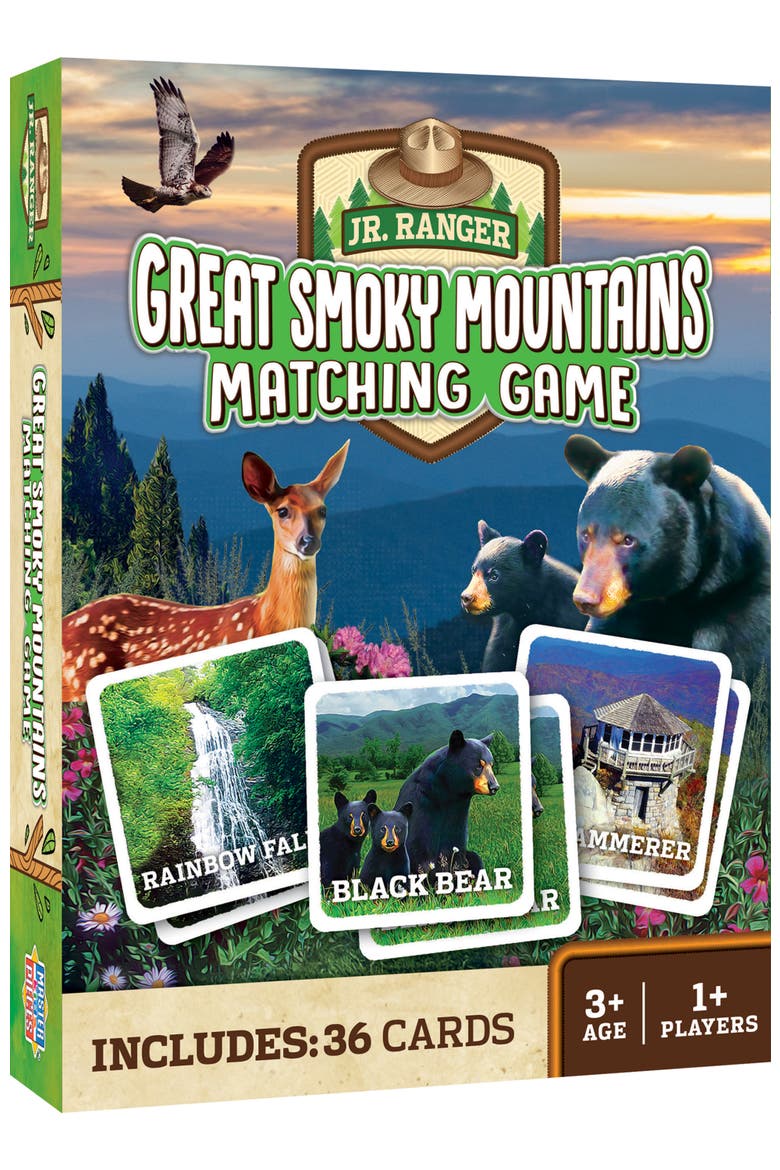 Great Smoky Mountains Matching Game, Main, color, Multicolor