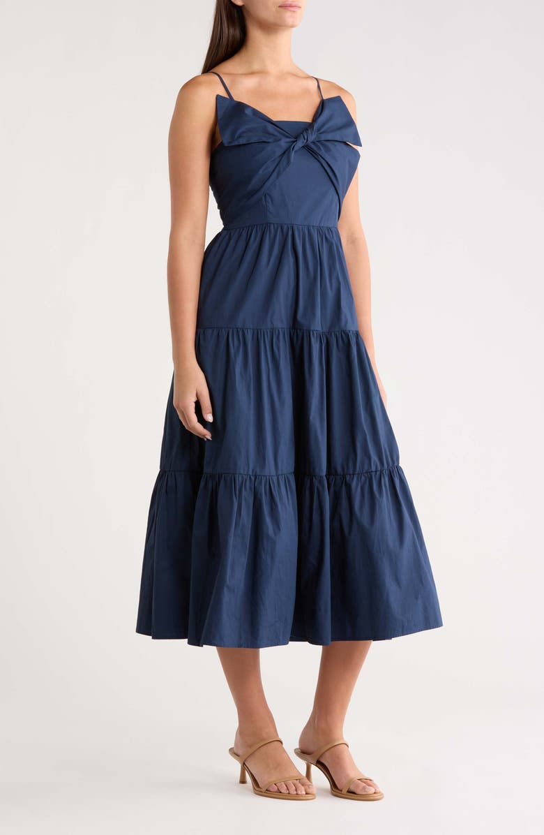 SUGARLIPS Love Letter Poplin Midi Dress, Alternate, color, 