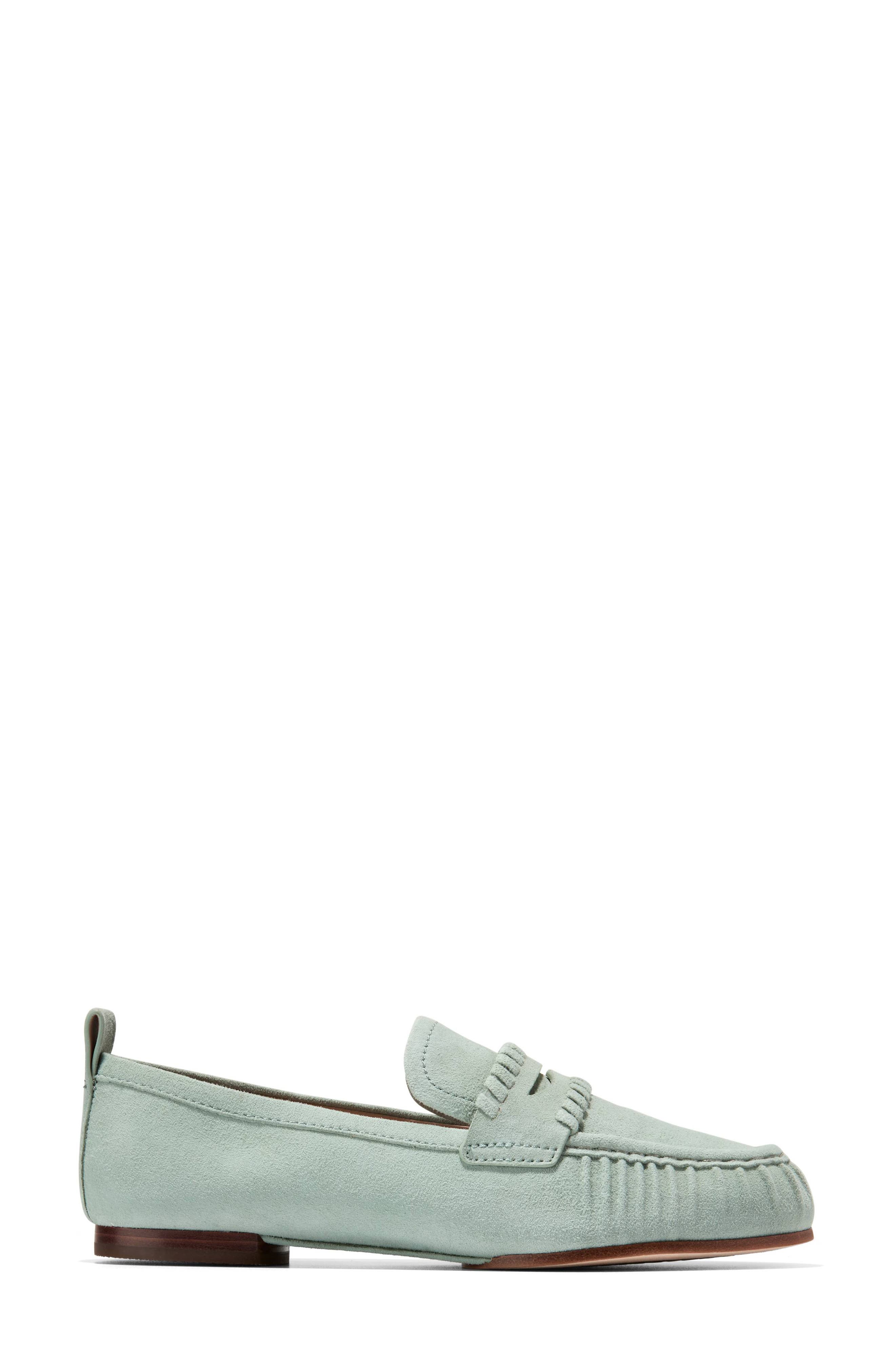 Cole Haan Danby Travel Loafer, Alternate, color, Lily Pad Suede