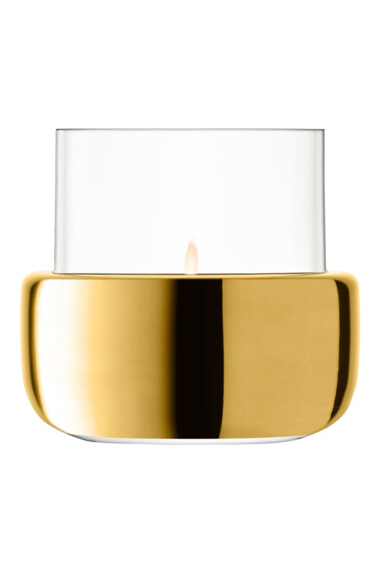 Aurum Vase, Main, color, CLEAR/ GOLD