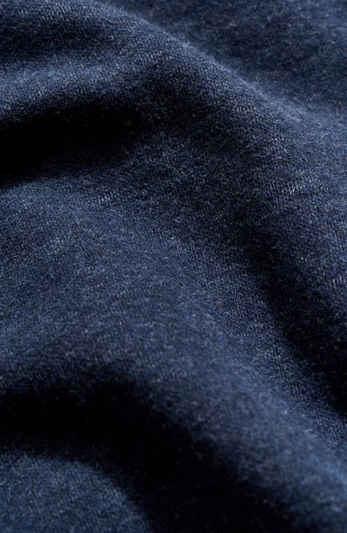Billy Reid Cotton Blend Hoodie Sweatshirt In Blue