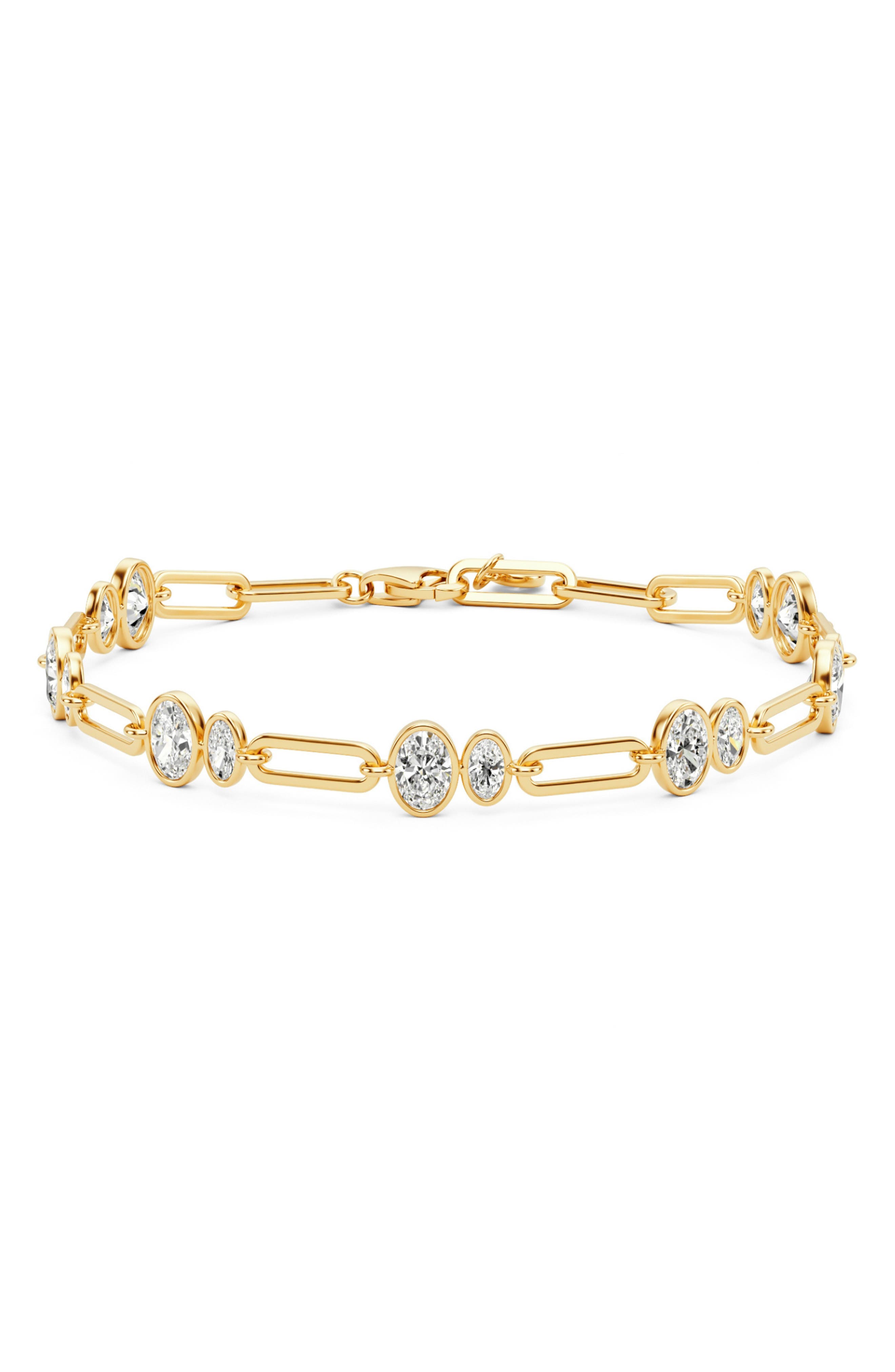 18 KT YELLOW GOLD CLEAR CZ