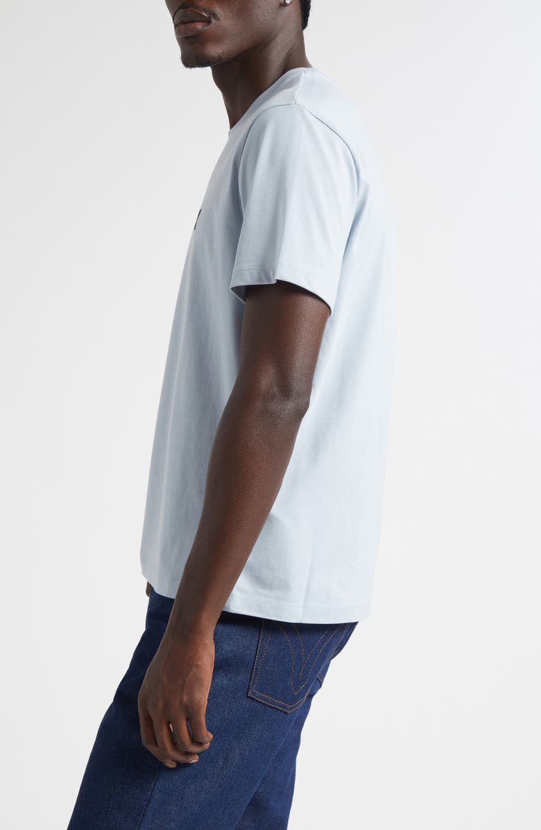 AMI PARIS Ami de Coeur Cotton T-Shirt, Alternate, color, Sky