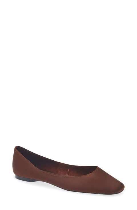 Ebro Square Toe Flat
