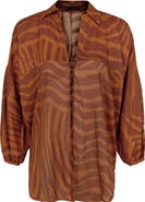 ViX Paula Hermanny Sundown Mori Cover-Up Shirt