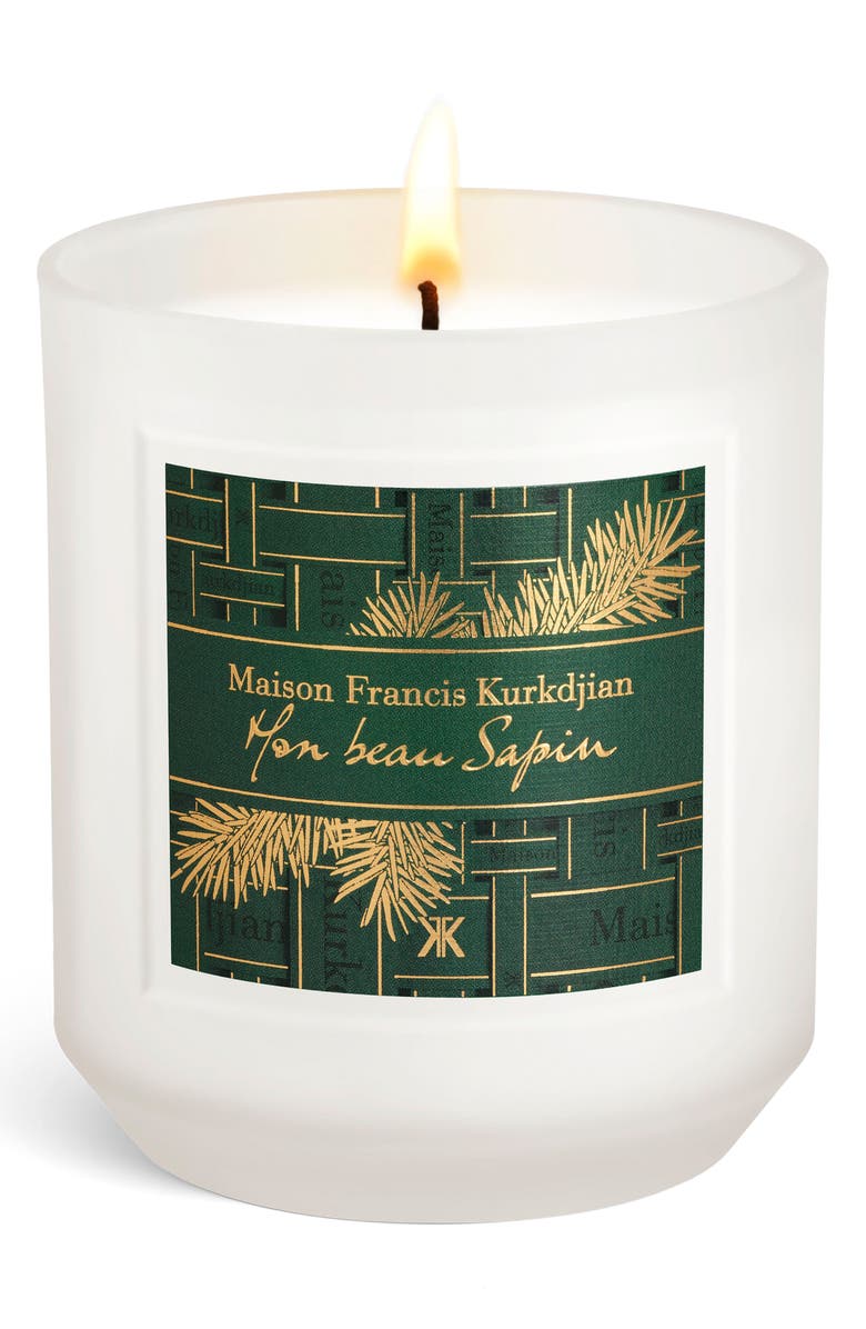 Maison Francis Kurkdjian Mon beau Sapin Scented Candle, Main, color,