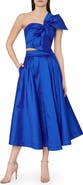 Milly Juliet Taffeta Midi Skirt