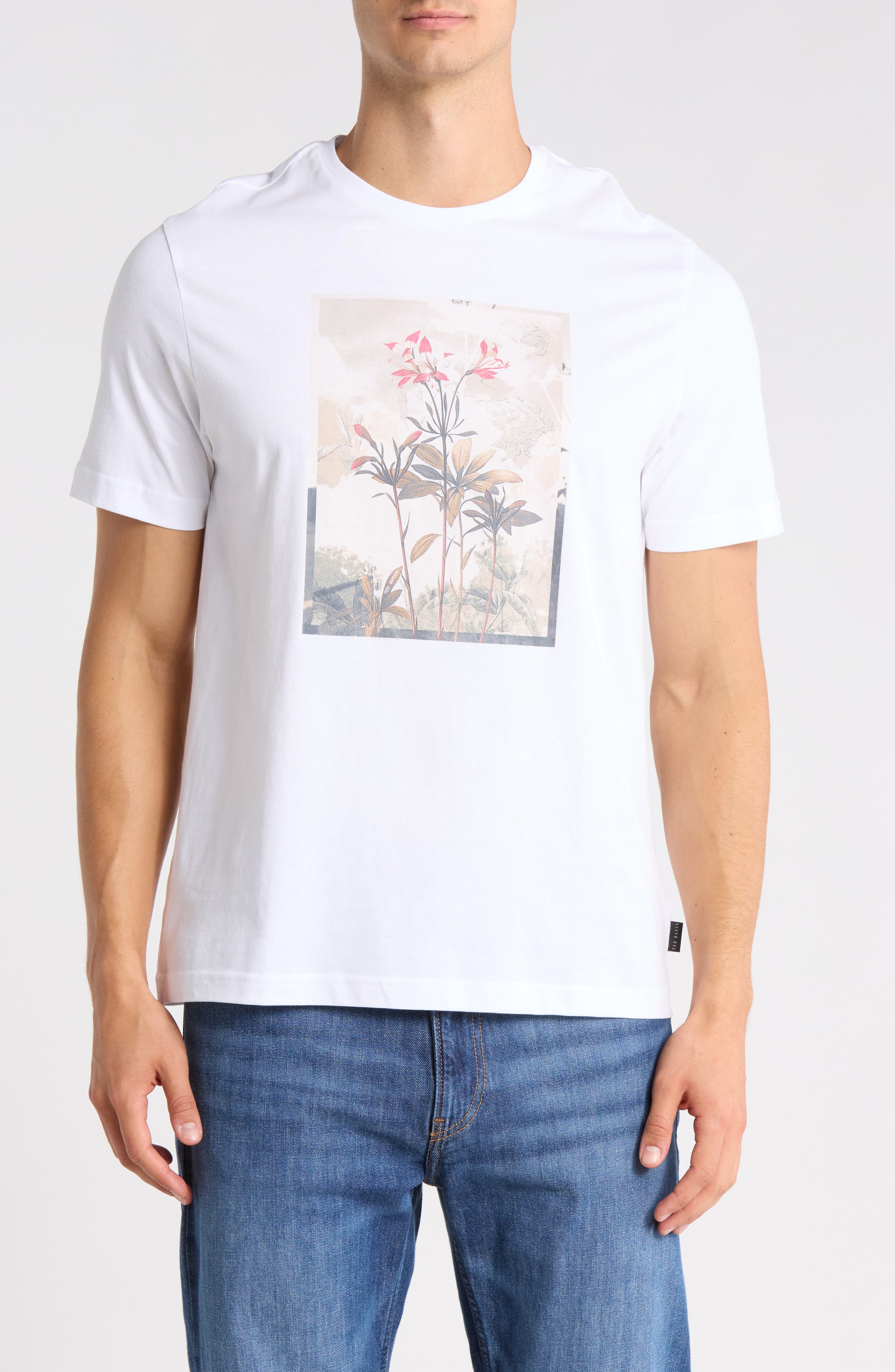 Ted Baker Floral Graphic T-Shirt