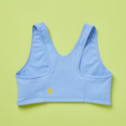 Yellowberry Half Moon High-impact Sports Bra In Ocean Blue Breeze