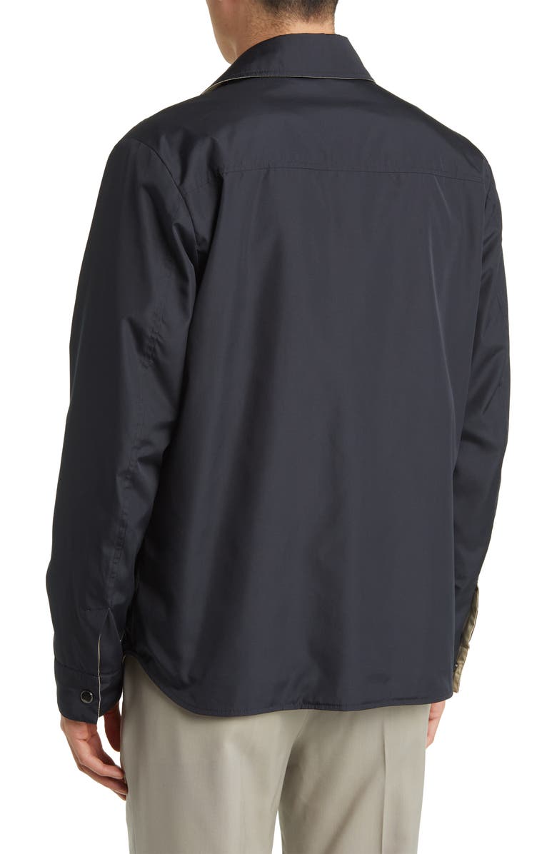 Canali Reversible Snap Front Jacket, Alternate, color, 