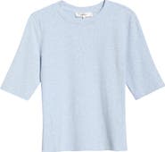 FRAME The Heather Stretch Modal Rib Top