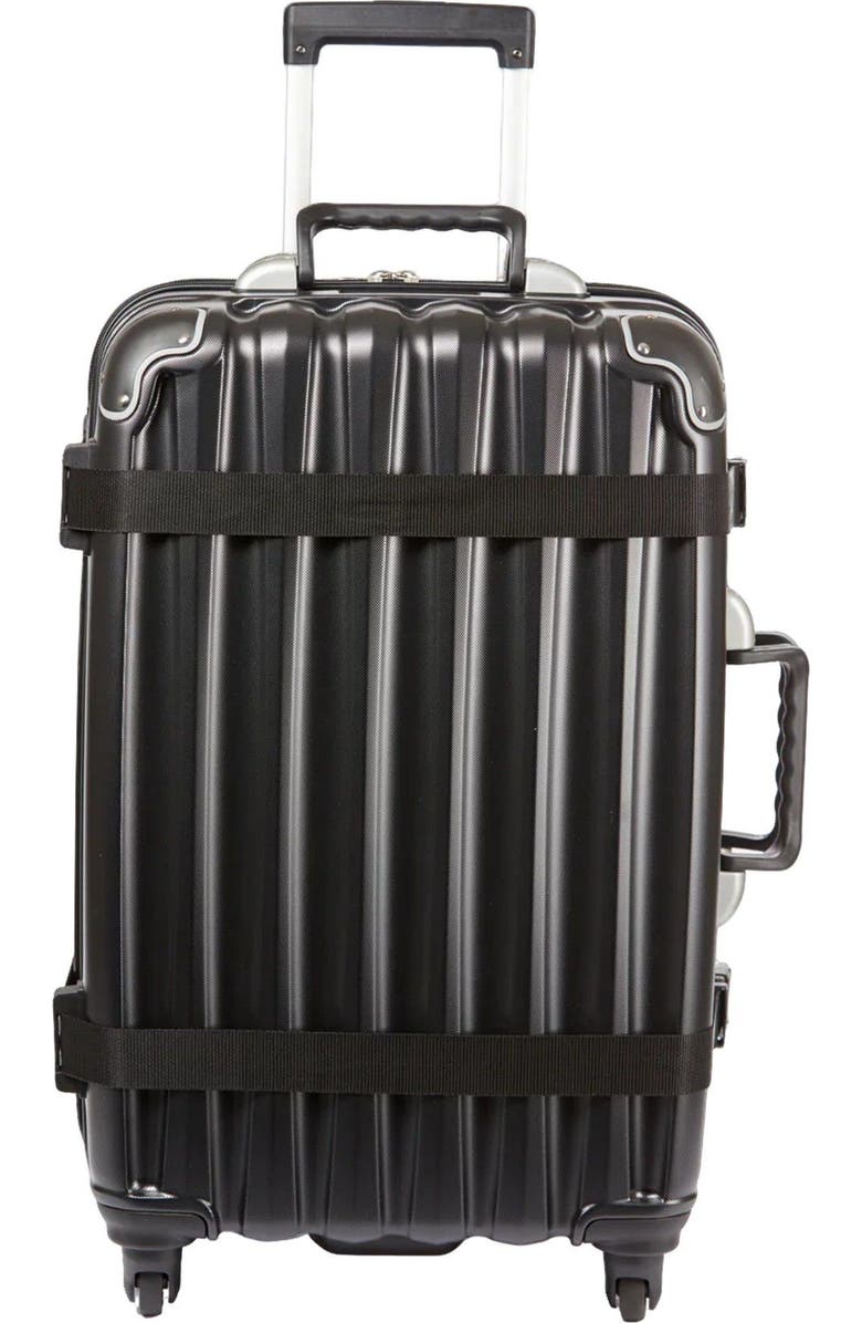 VinGardeValise Grande 12-Bottle Wine & Spirits Suitcase, Main, color, Black