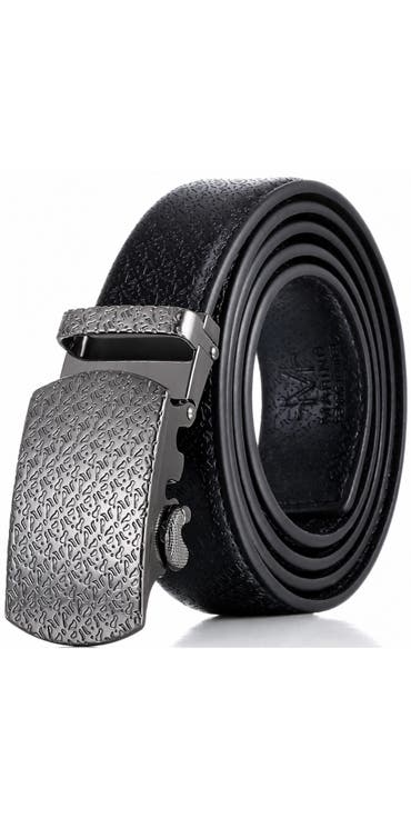 Soft-Flex Genuine Leather Ratchet Belt