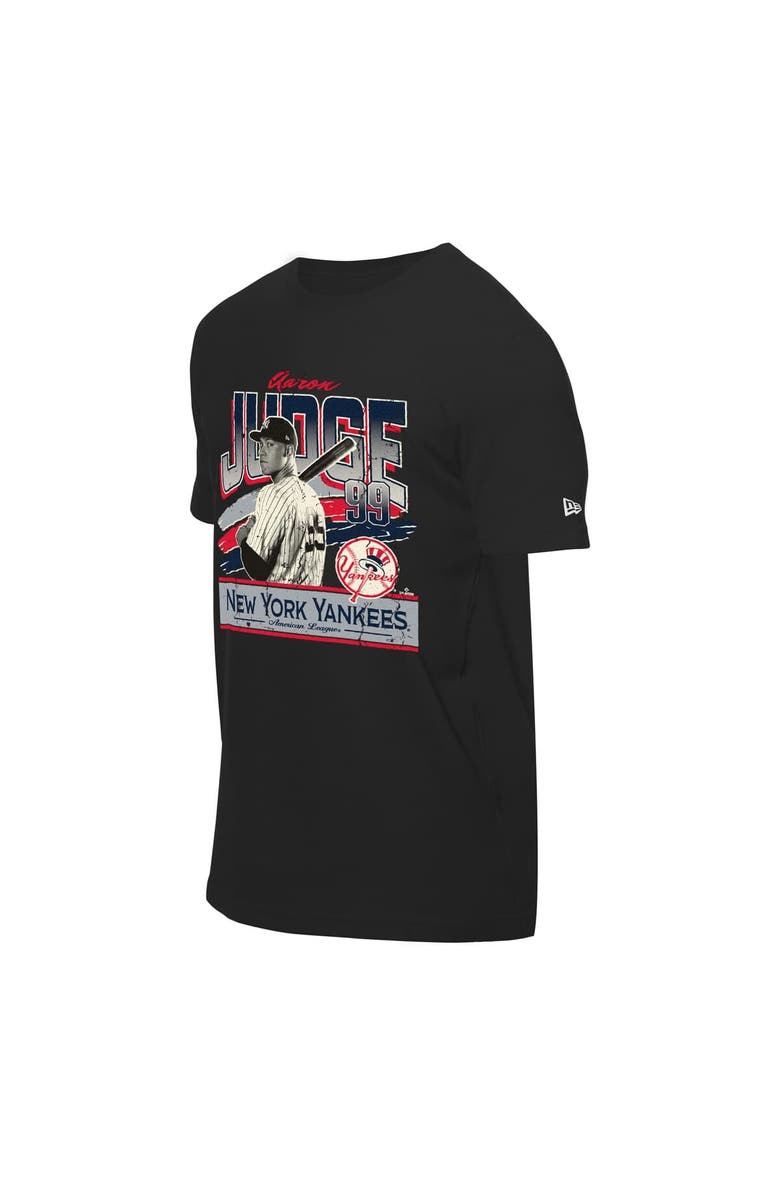 New Era Men's New Era Aaron Judge Black New York Yankees Batter Up T-Shirt, Alternate, color, Black