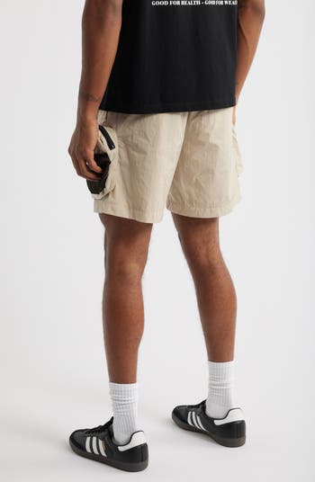 Running Dog Graphic Cargo Hiker Shorts