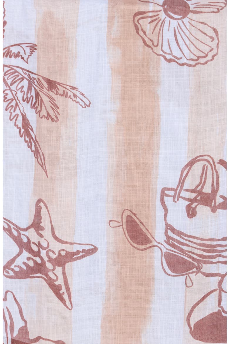 LA Vibes Scarf, Alternate, color, TAN