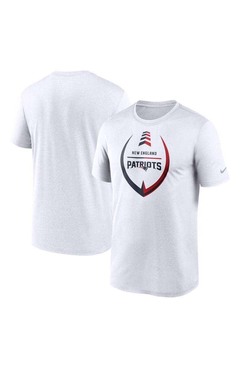 Nike Men's Nike White New England Patriots Icon Legend Performance T-Shirt, Main, color, 