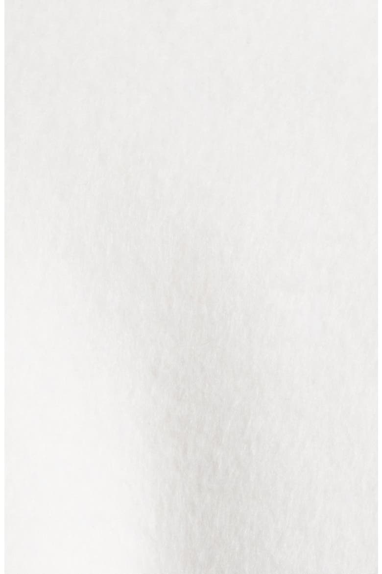 Faux Shearling Lined Crop Jacket, Alternate, color, BRIGTH WHITE