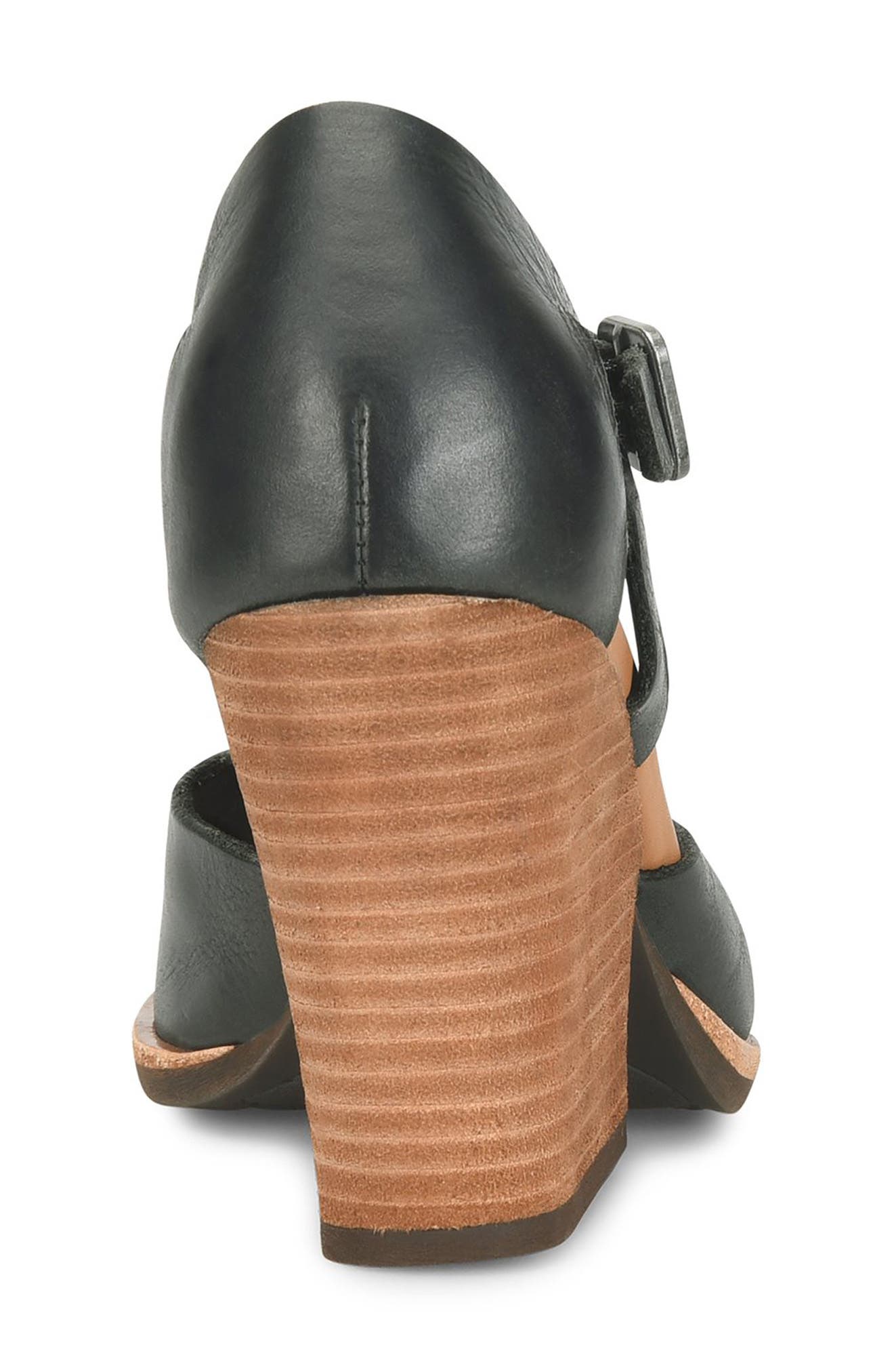 Kork-Ease<sup>®</sup> Harlow Wedge Pump, Alternate, color, Black Leather