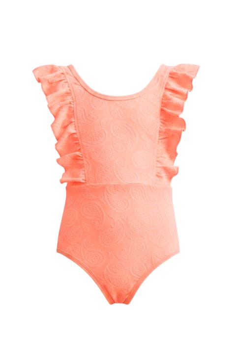 Coast Ruffle Strap One Piece Swimsuit (Toddler, Little Kid & Big Kid)