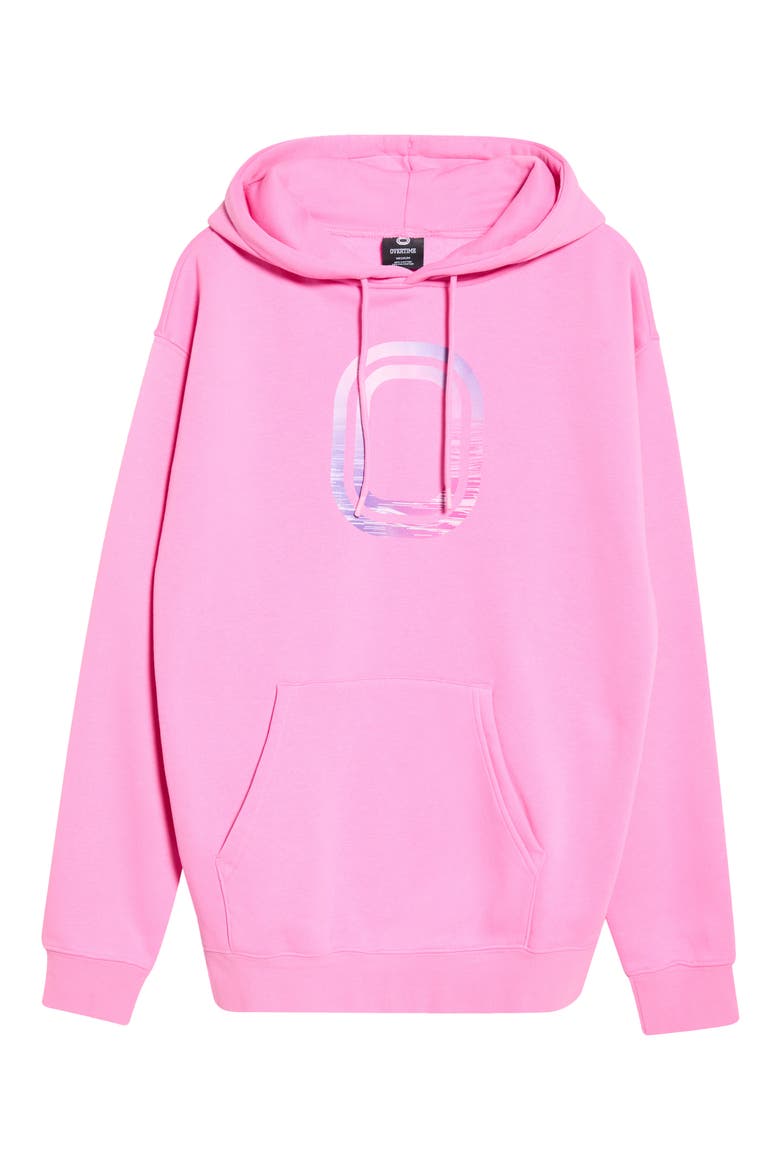 Motion Graphic Hoodie, Main, color, PINK
